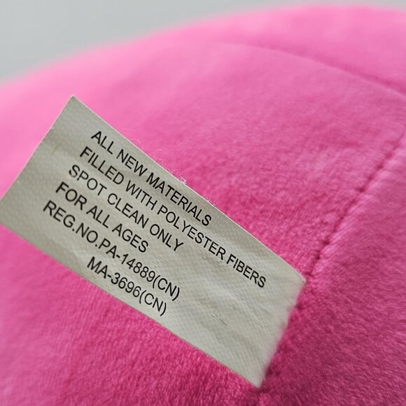 Strawberry Boba Bubble Tea Drink Plush Stuffed Toy Pink Blue Large 16 in - Picture 7 of 9